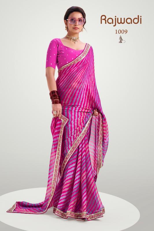 Stavan Rajwadi catalog lehariya designer sarees surat gujarat