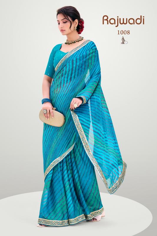 Stavan Rajwadi catalog lehariya designer sarees surat gujarat