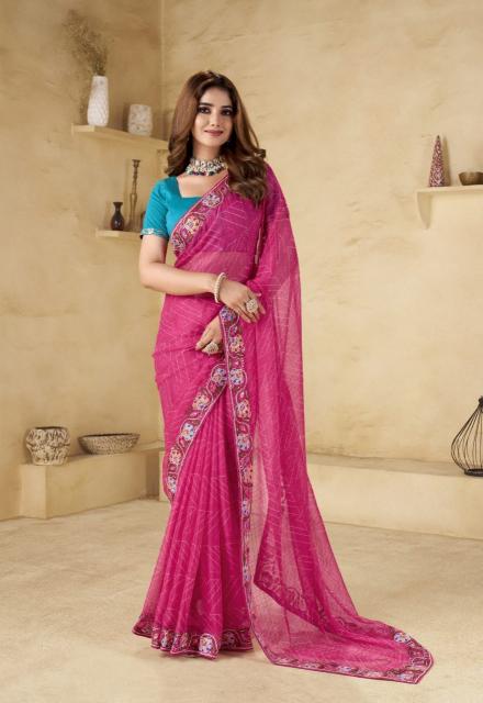 Stavan Tatva catalog printed chiffon sarees surat