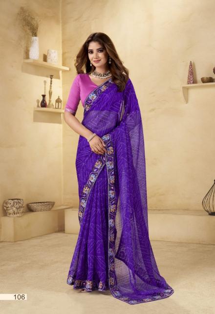 Stavan Tatva catalog printed chiffon sarees surat