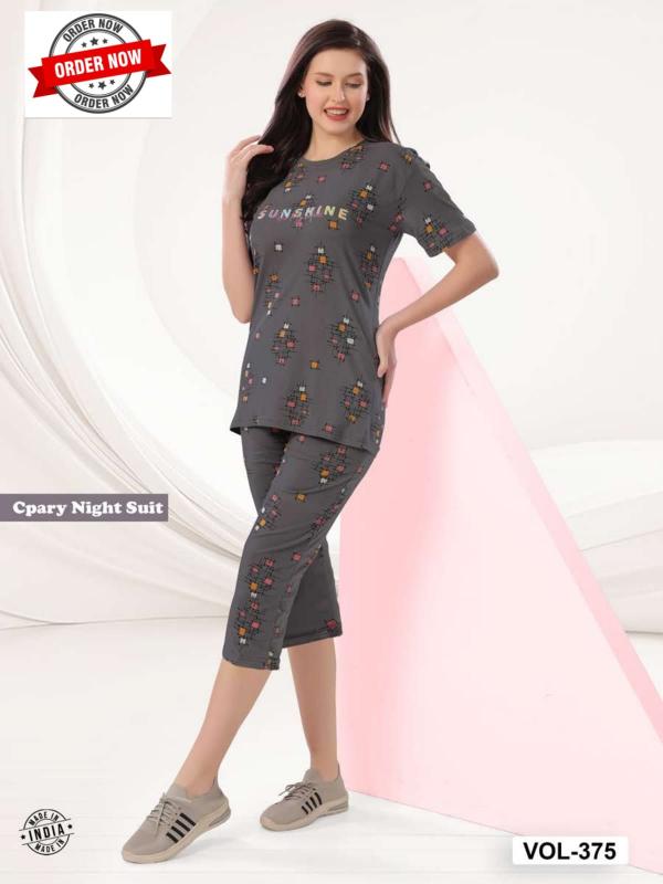 Summer Special CAPRI VOL.DN 375 catalog ladies night dress wholesaler market
