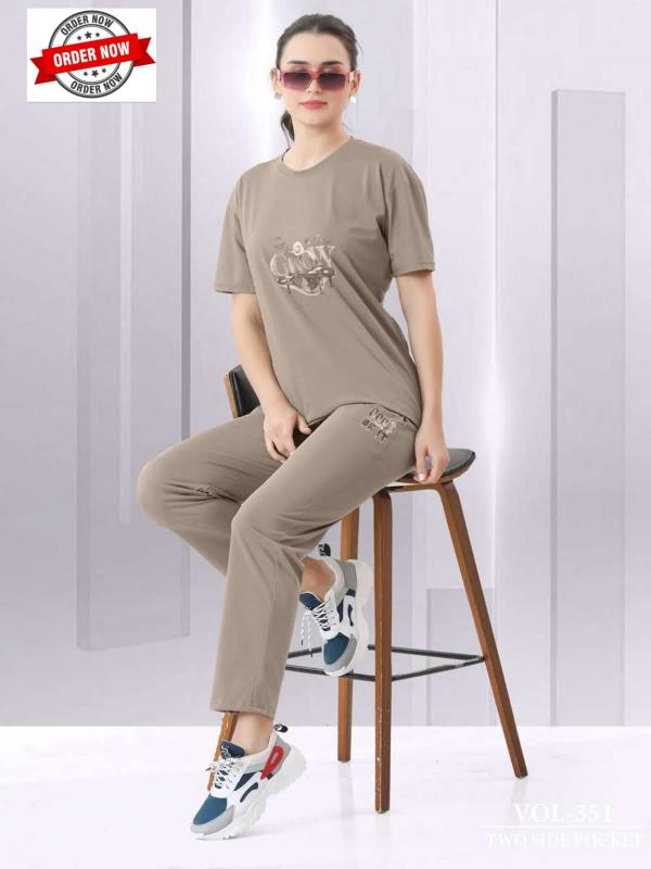 Summer Special CO-ORD SET VOL.DN 351 catalog ladies night dress wholesaler market