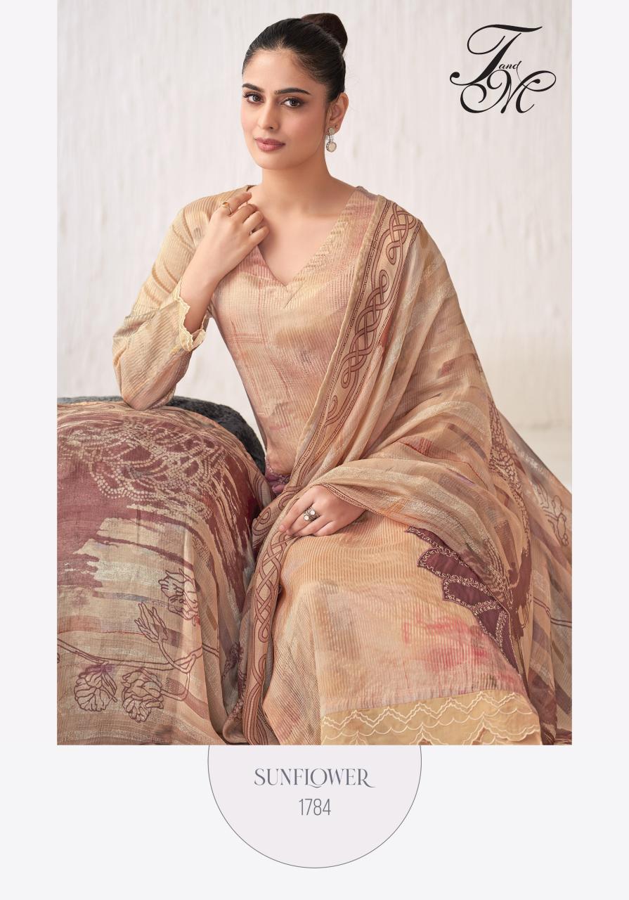 T&M Sunflower catalog buy wholesale salwar kameez surat