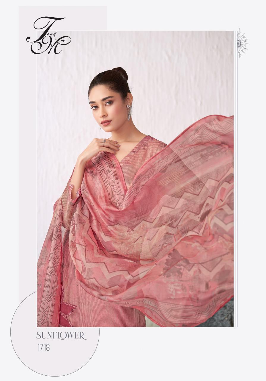 T&M Sunflower catalog buy wholesale salwar kameez surat