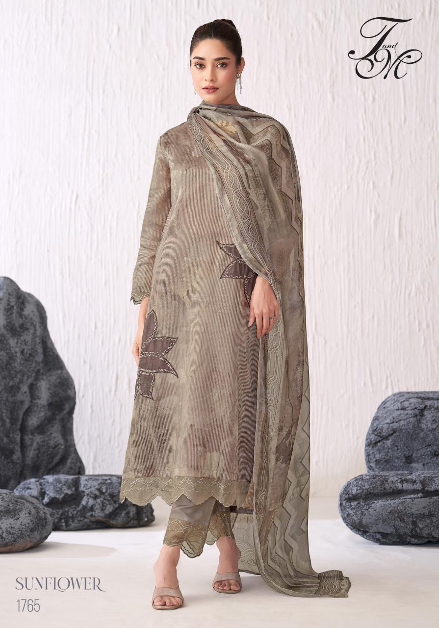 T&M Sunflower catalog buy wholesale salwar kameez surat