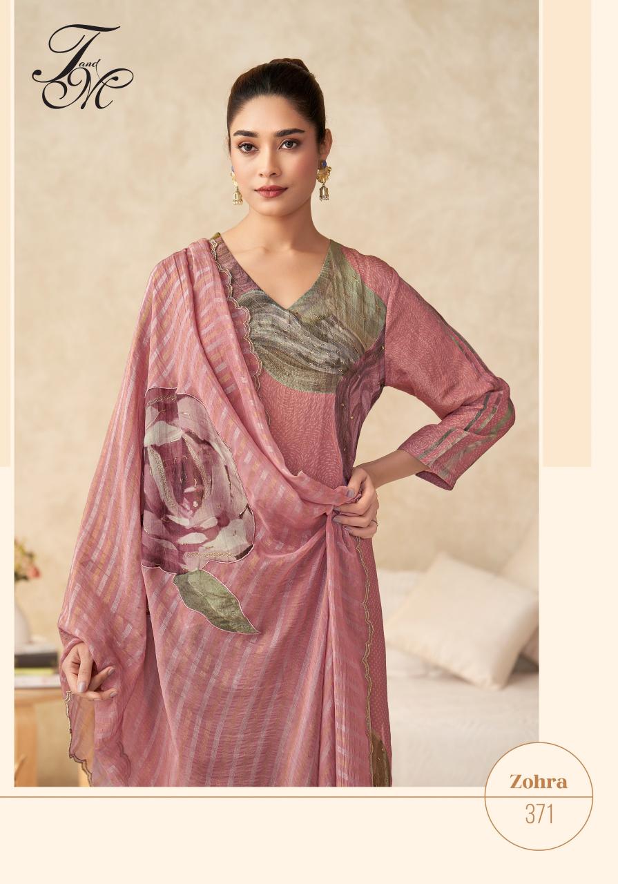 T&M Zohra catalog salwar kameez factories in surat
