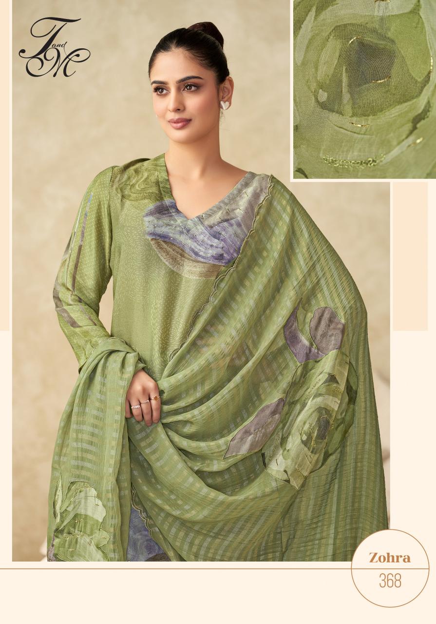 T&M Zohra catalog salwar kameez factories in surat