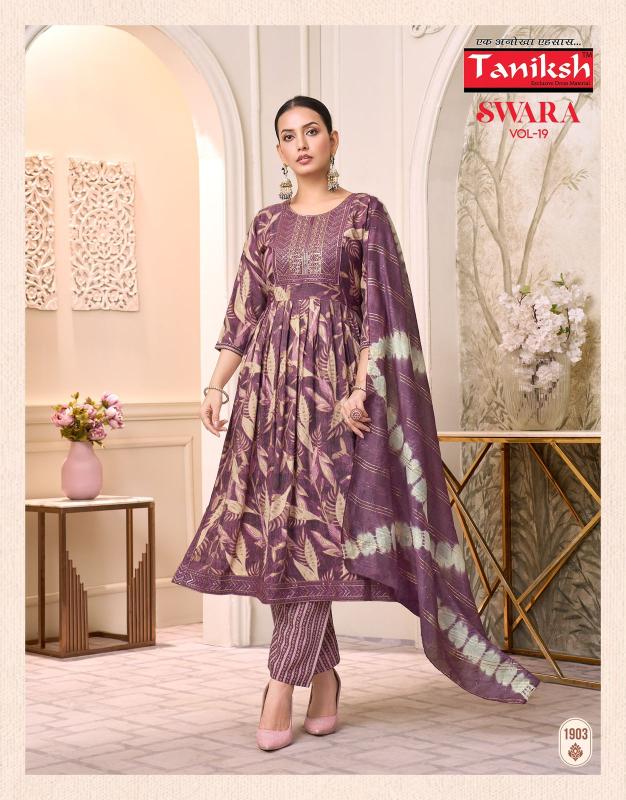 Taniksh Swara Vol 19 Catalog kurti design 2025 in india