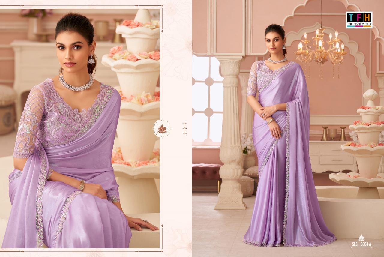 TFH Salsa Style 8004 Hit Colour catalog surat cheap sarees rate