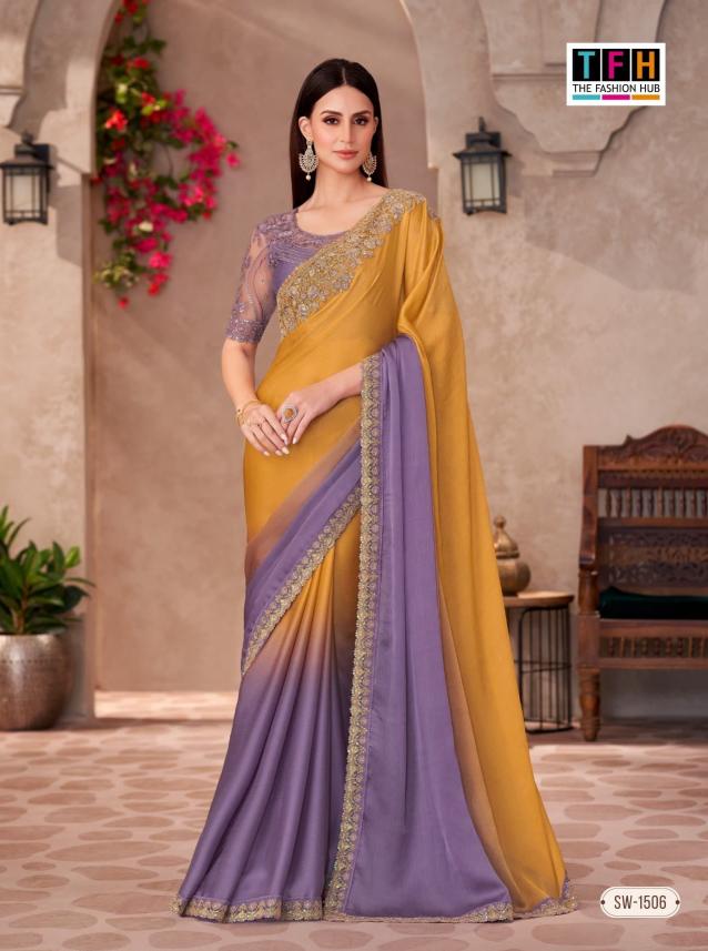TFH Sandal Wood vol 15 catalog surat sarees thiruvanmiyur