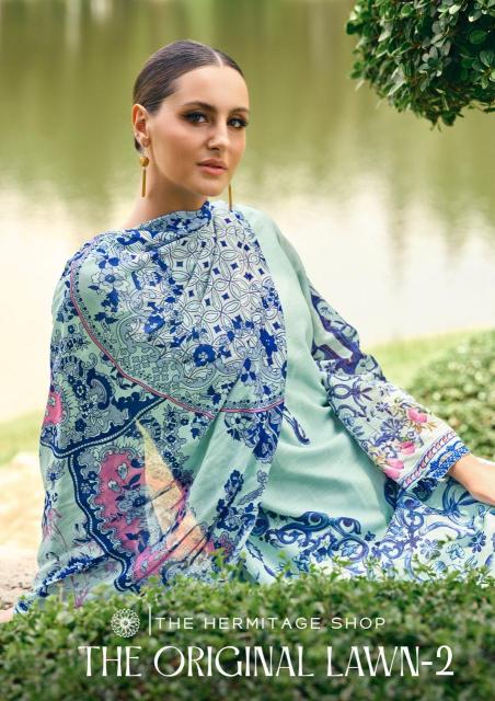 The Hermitage Shop the original lawn vol 2 catalog wholesale clothing salwar kameez