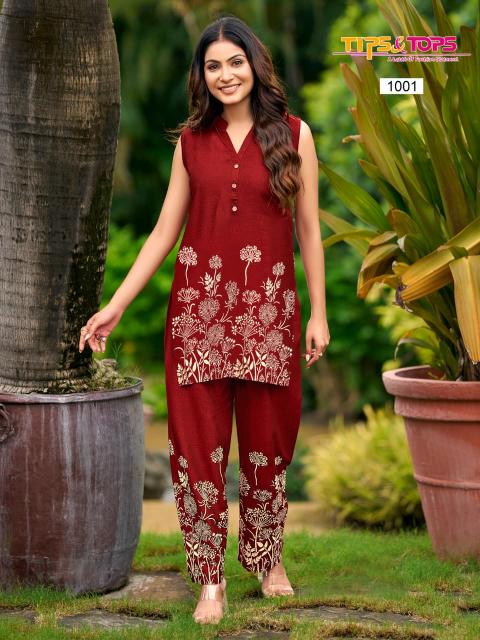 Tips & Tops Festive Beauty catalog modest co ord sets wholesale