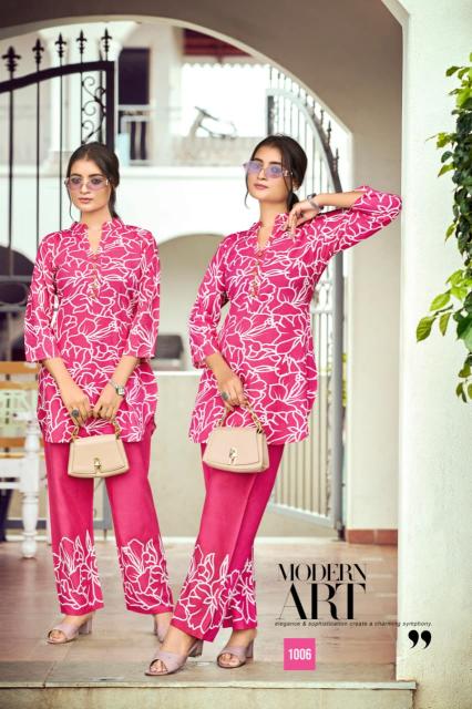 Tips & Tops Instagirl d 1001 to 1006 catalog coordsets india