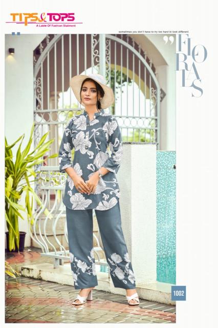Tips & Tops Instagirl d 1001 to 1006 catalog coordsets india