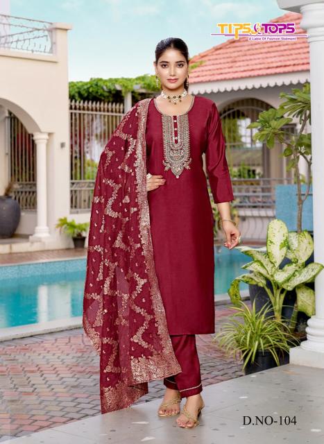 Tips & Tops Maahi catalog famous brands for kurtis in india
