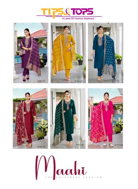 Tips & Tops Maahi catalog famous brands for kurtis in india