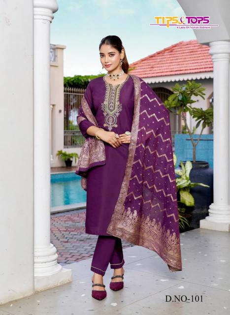 Tips & Tops Maahi catalog famous brands for kurtis in india