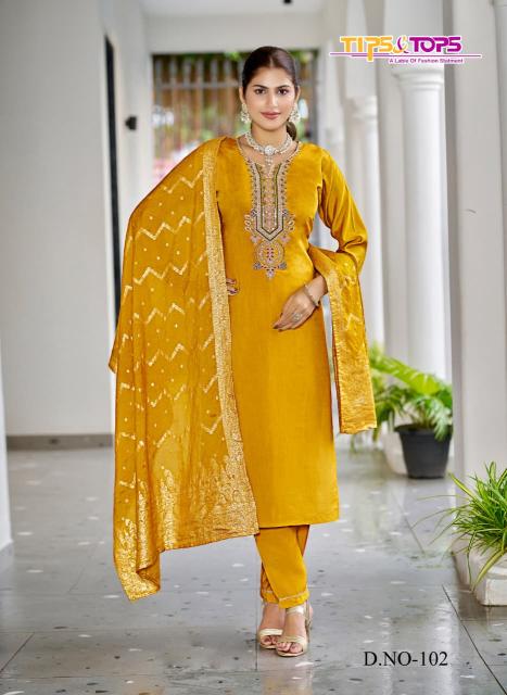 Tips & Tops Maahi catalog famous brands for kurtis in india