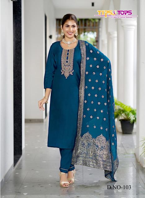 Tips & Tops Maahi catalog famous brands for kurtis in india