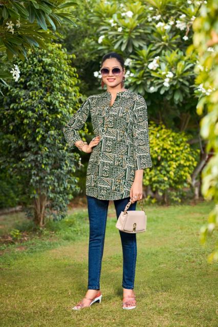 Tips & Tops Orio catalog short indian kurtis