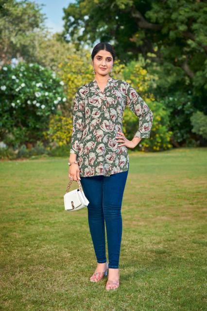 Tips & Tops Orio catalog short indian kurtis