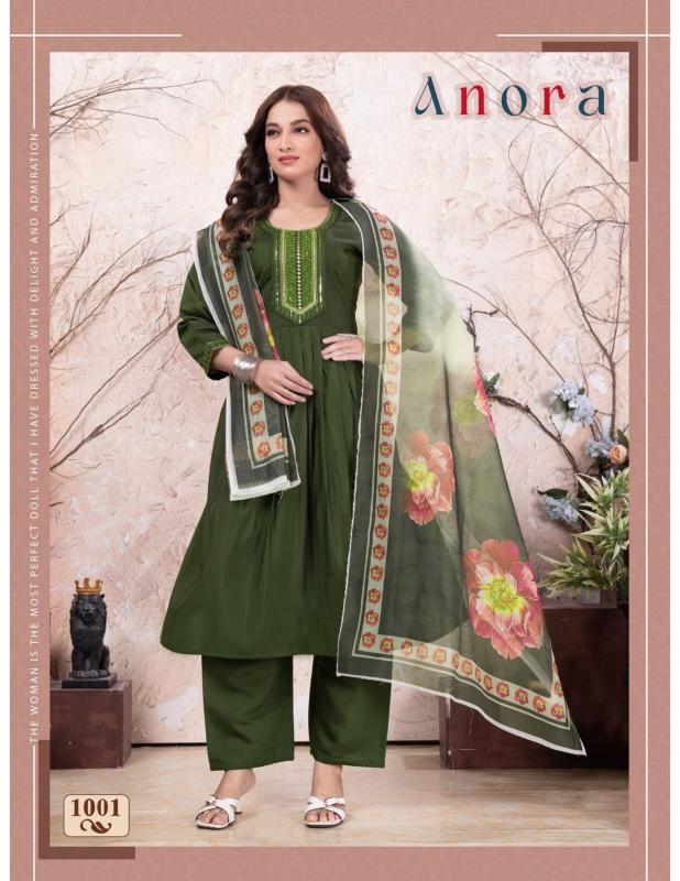 Trendy Anora catalog fusion kurtis online india