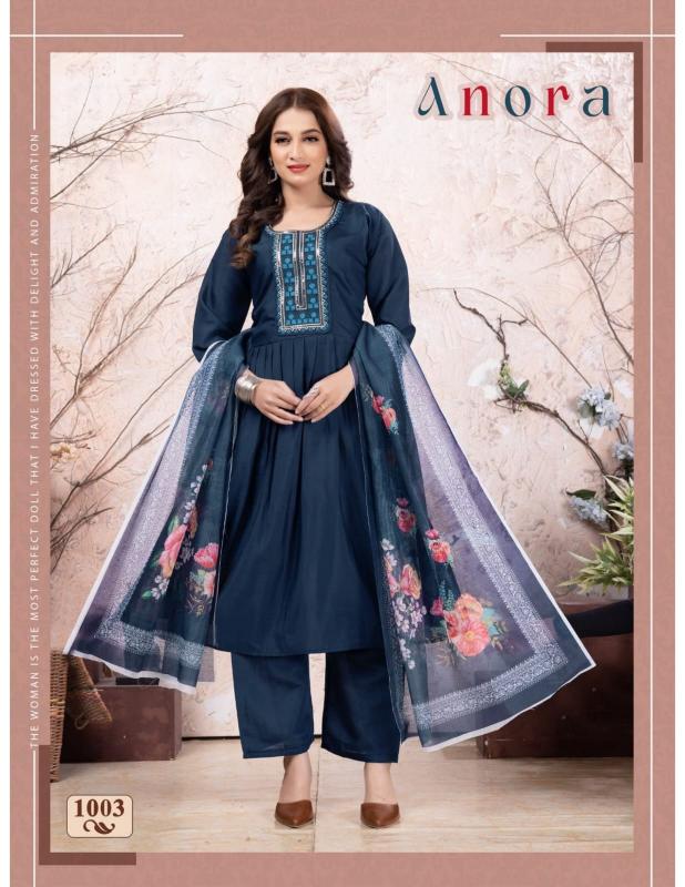 Trendy Anora catalog fusion kurtis online india