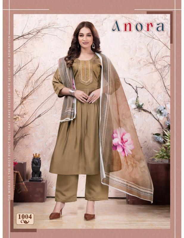 Trendy Anora catalog fusion kurtis online india