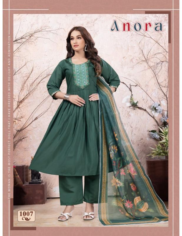 Trendy Anora catalog fusion kurtis online india