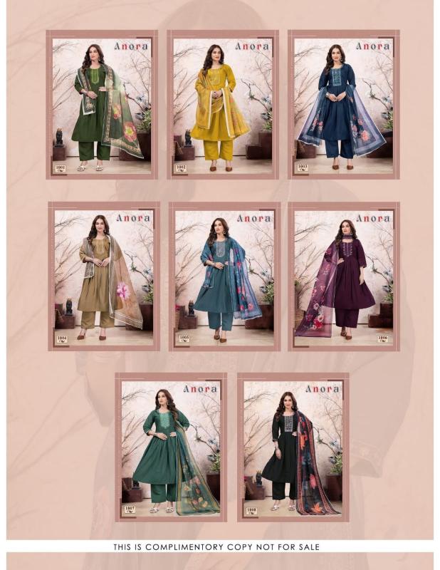 Trendy Anora catalog fusion kurtis online india