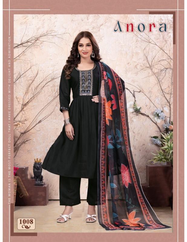 Trendy Anora catalog fusion kurtis online india