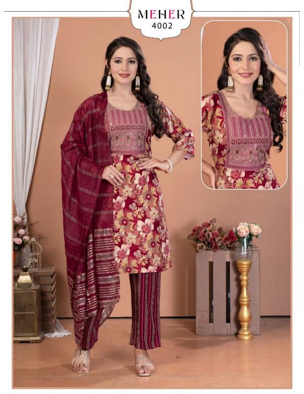Trendy Meher Vol 2 catalog designer pakistani kurtis india