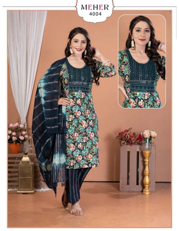 Trendy Meher Vol 2 catalog designer pakistani kurtis india