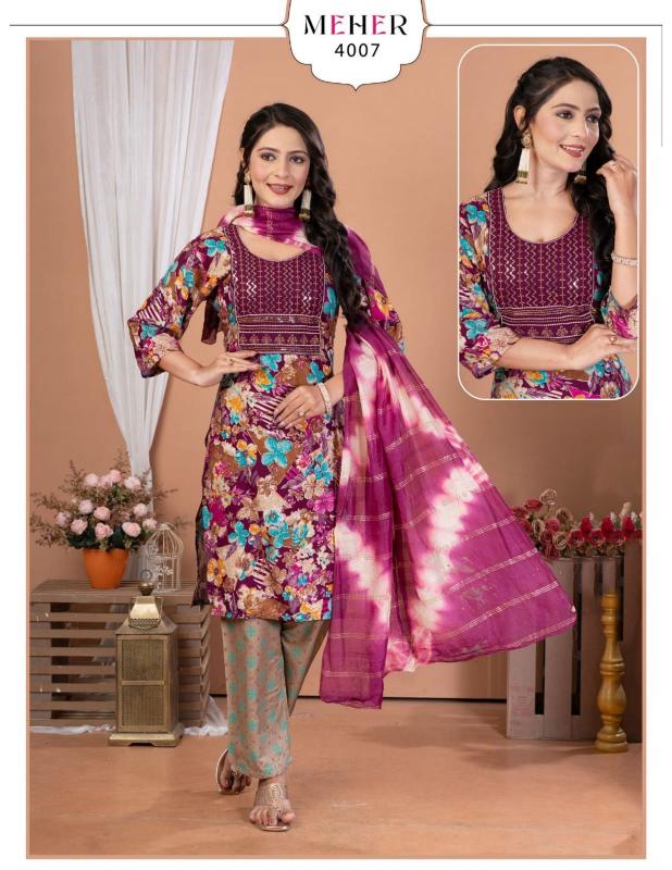 Trendy Meher Vol 2 catalog designer pakistani kurtis india