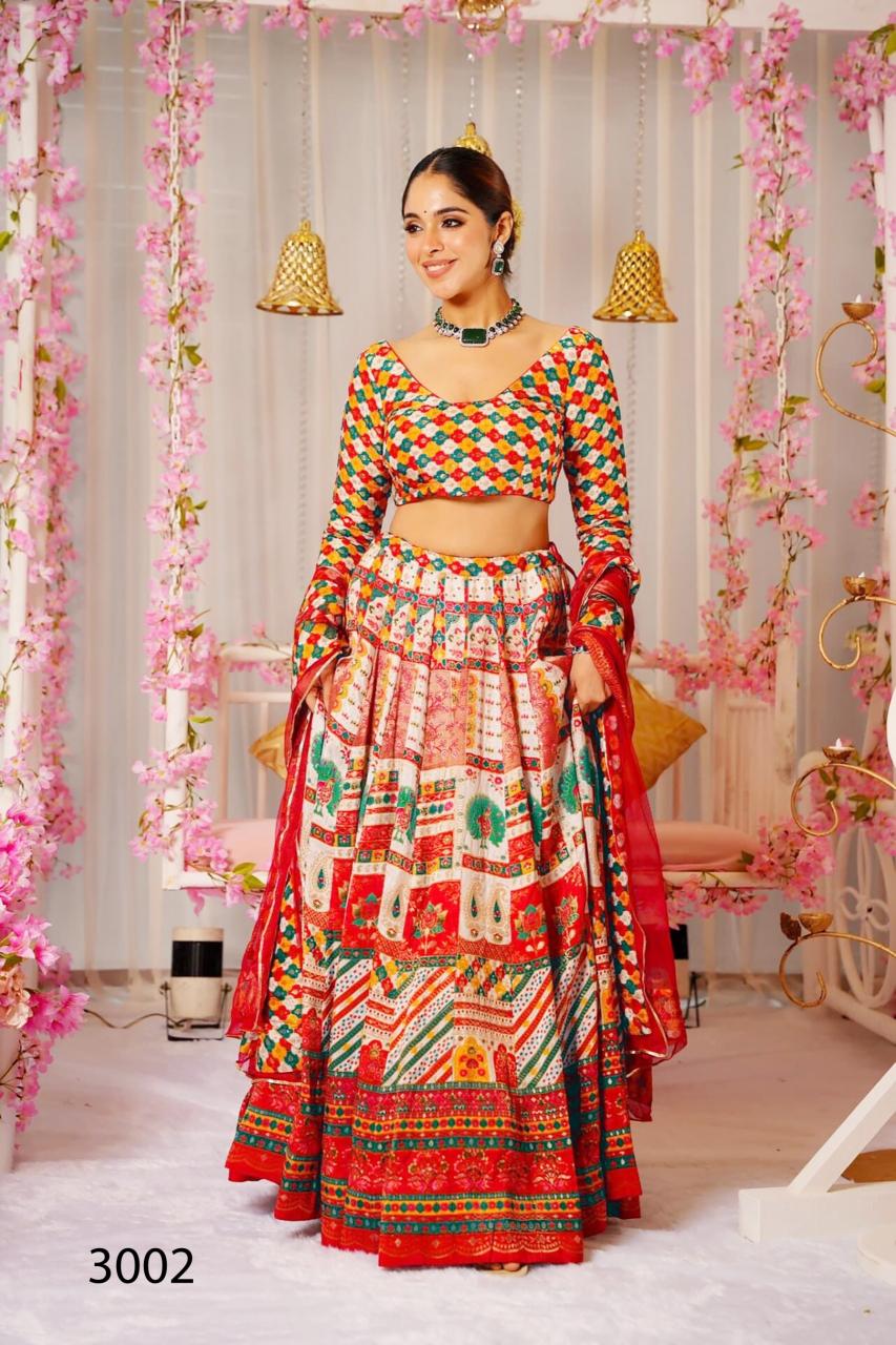 Vallari Vol 3 catalog buy designer lehenga sarees online india