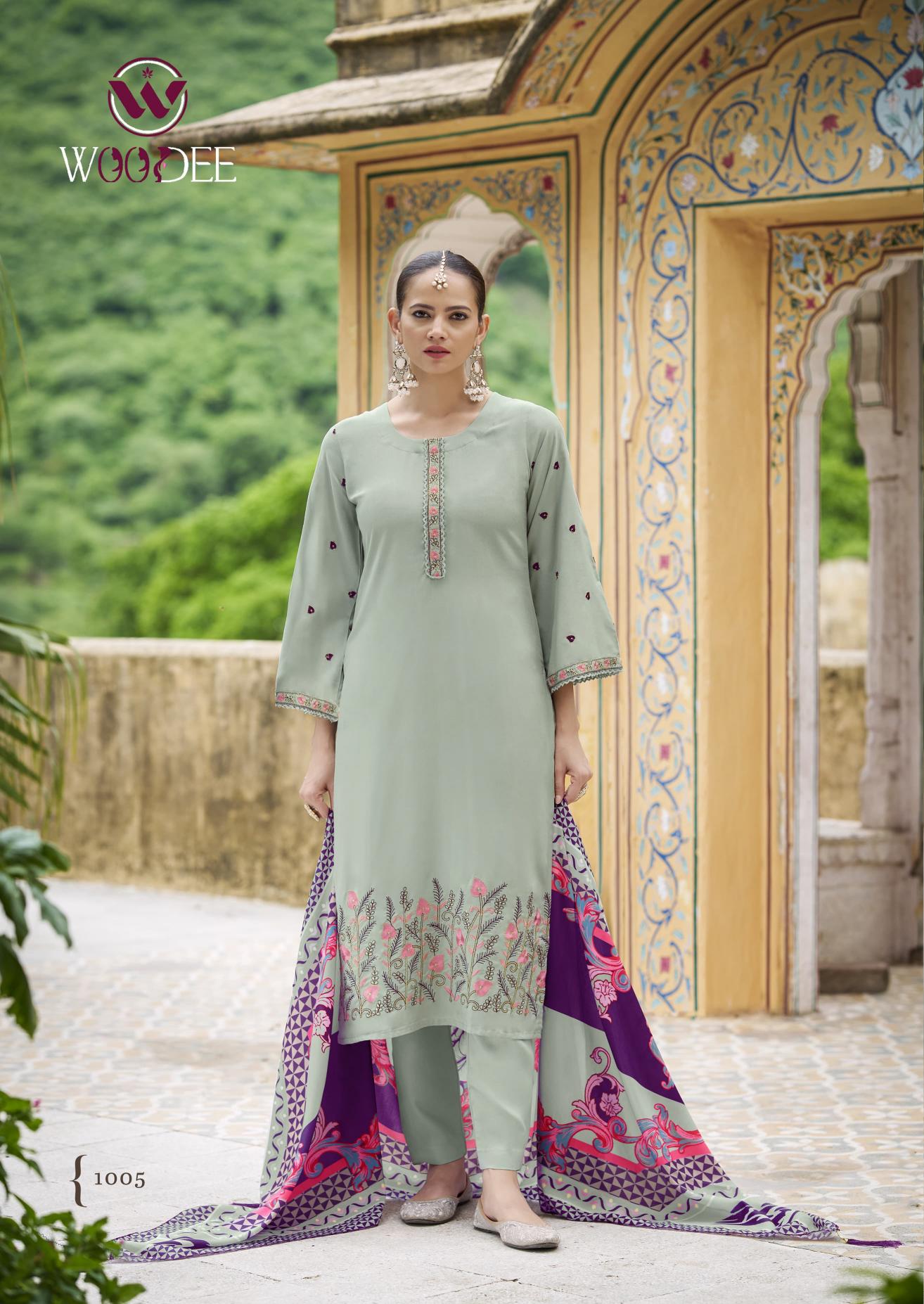 Woodee Bella catalog kashmiri kurtis online india