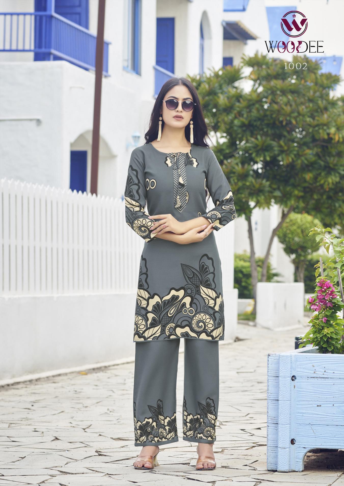 Woodee Belliza catalog co ord set wholesale in mumbai