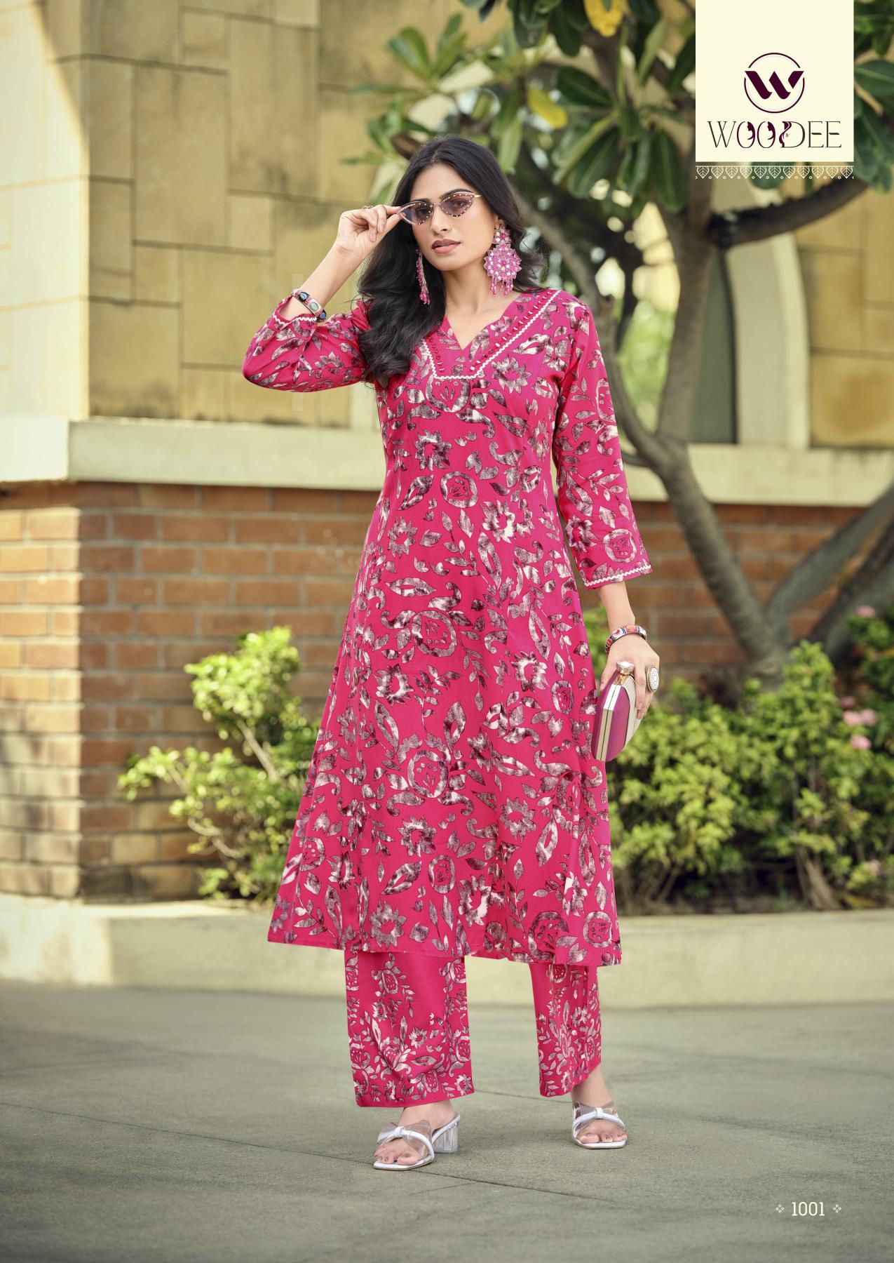 Woodee Pavitra catalog co ord set wholesale in mumbai