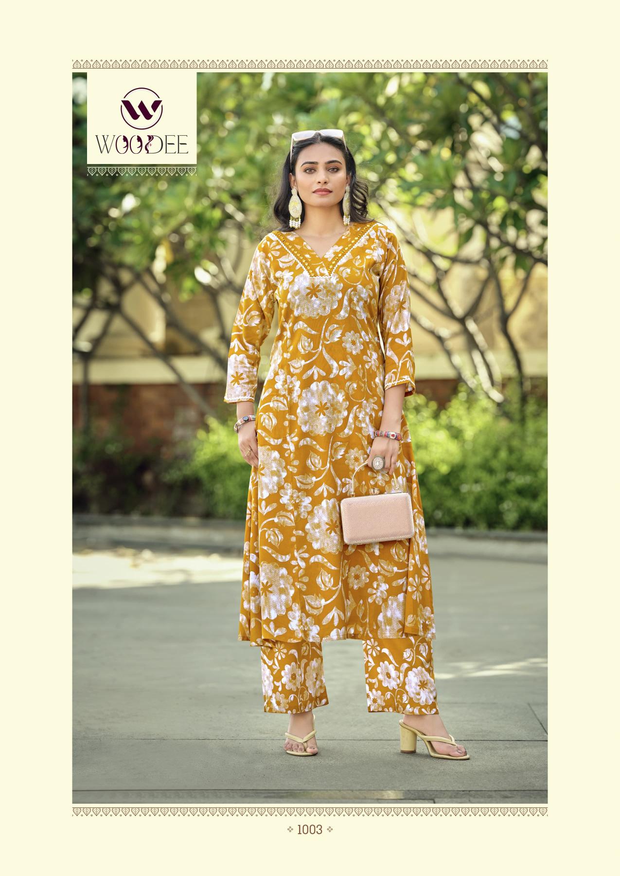 Woodee Pavitra catalog co ord set wholesale in mumbai