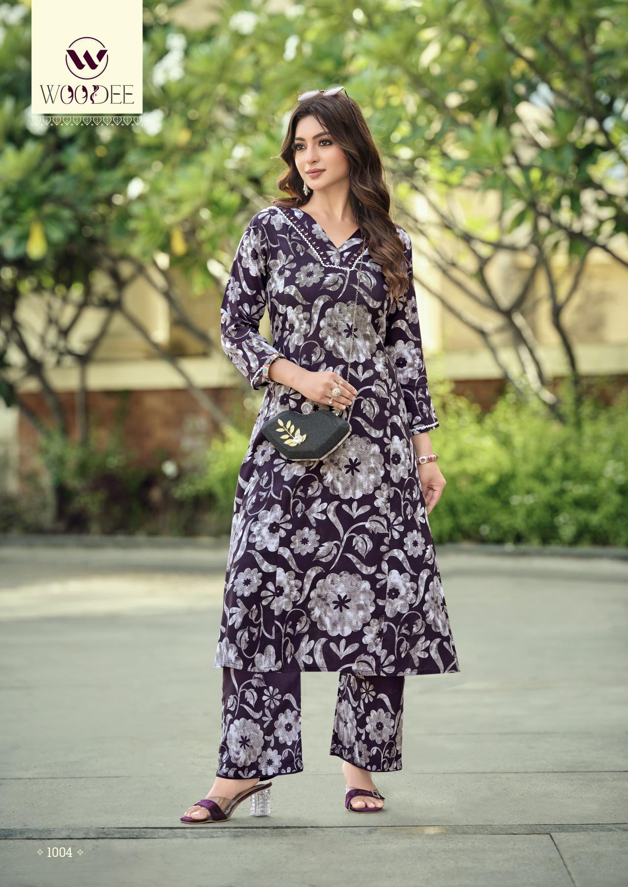 Woodee Pavitra catalog co ord set wholesale in mumbai