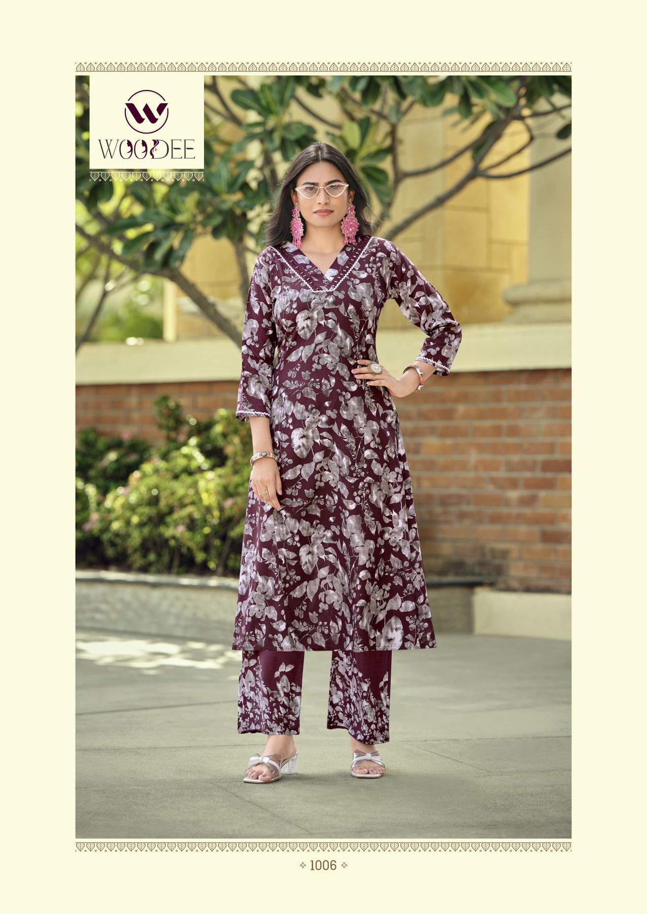 Woodee Pavitra catalog co ord set wholesale in mumbai