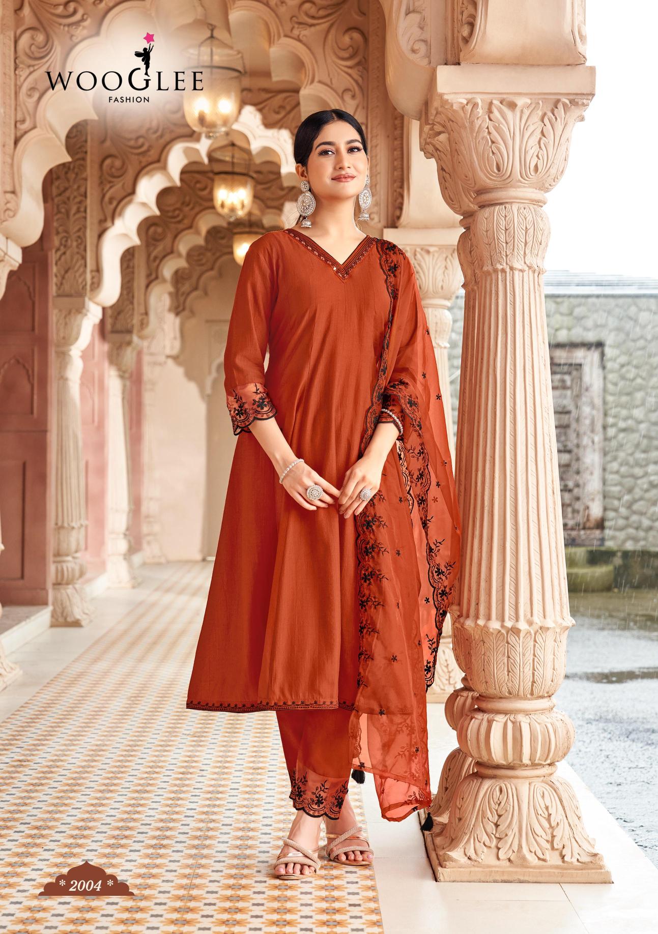 Wooglee Mirza catalog anarkali kurtis online india
