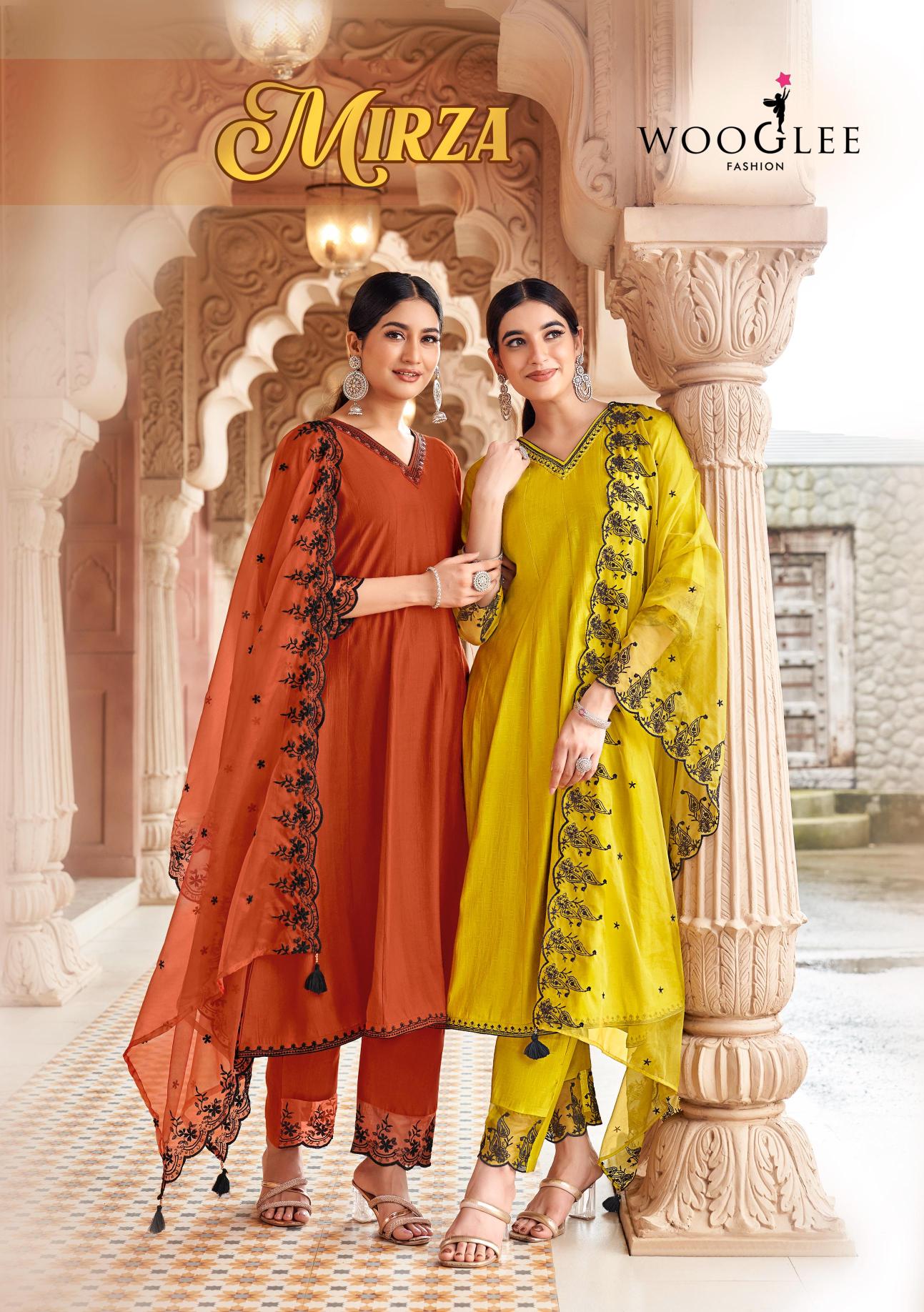 Wooglee Mirza catalog anarkali kurtis online india