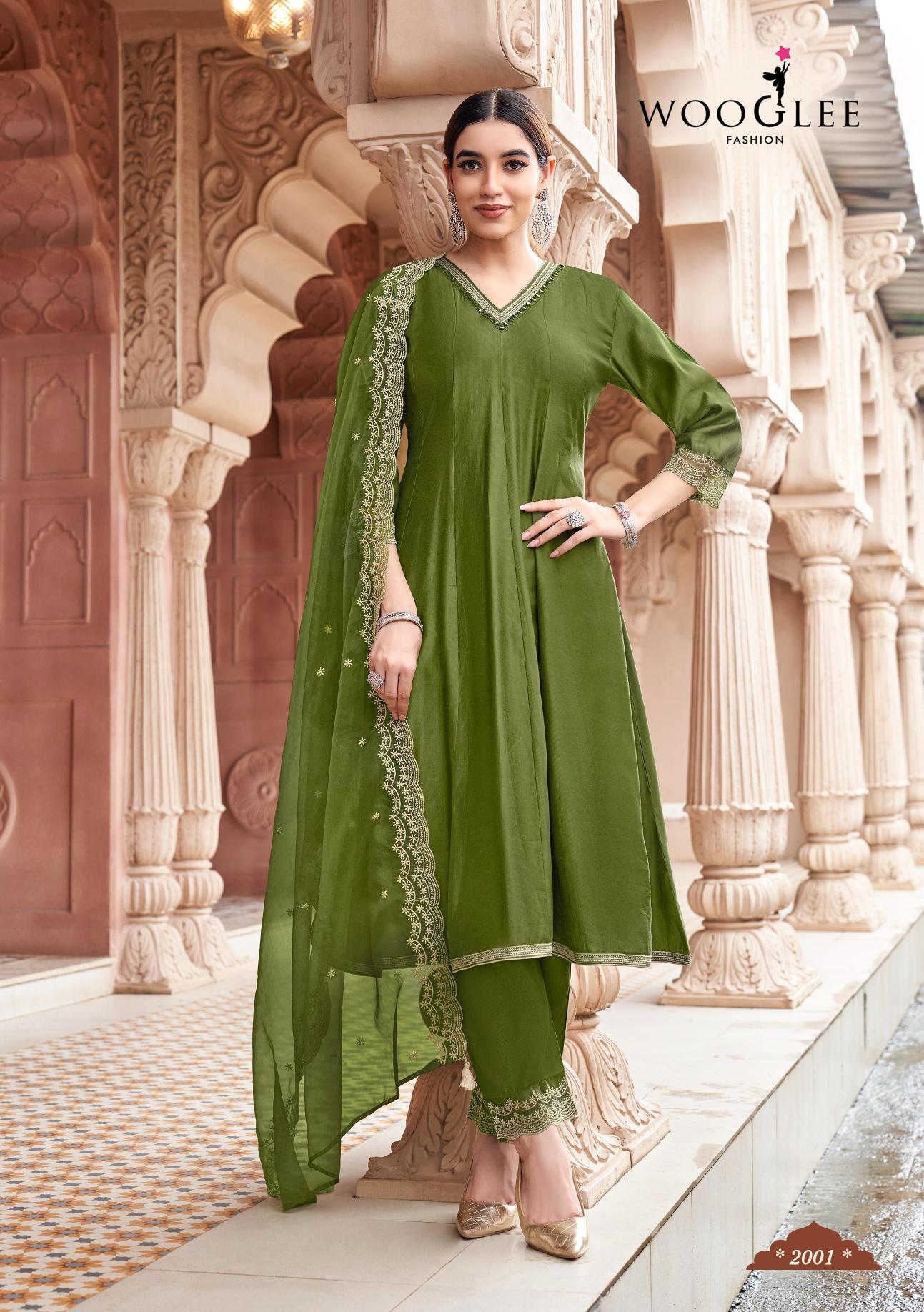 Wooglee Mirza catalog anarkali kurtis online india