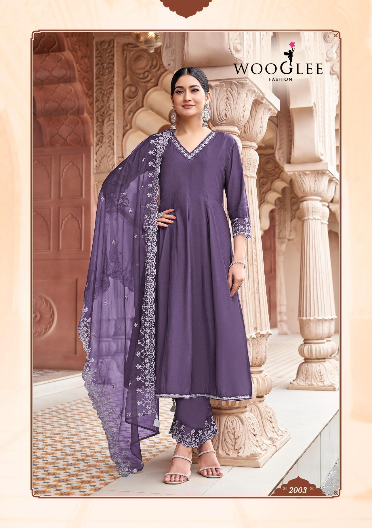 Wooglee Mirza catalog anarkali kurtis online india