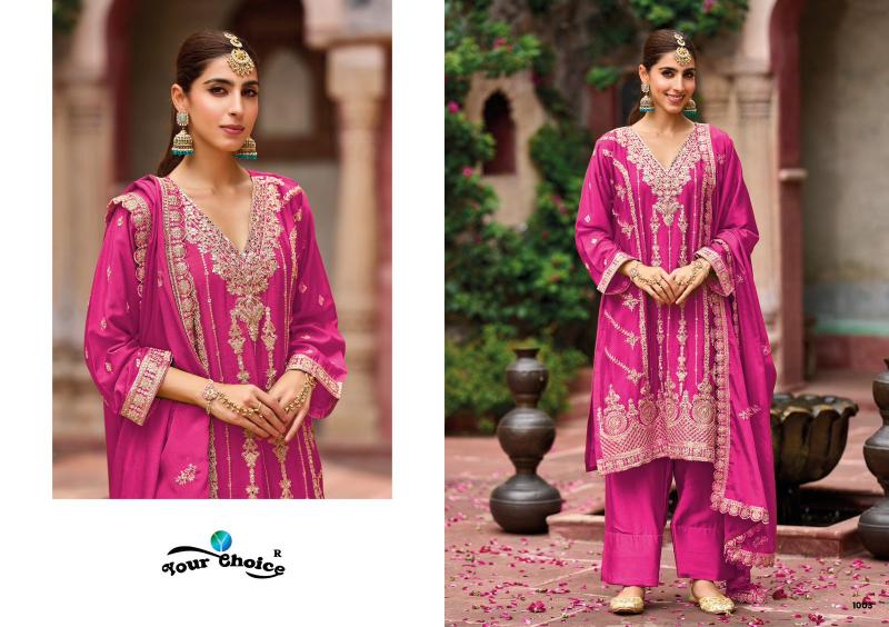 Your Choice Farasi Silver catalog salwar kameez in surat india