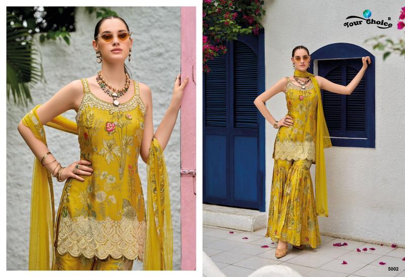 Your choice Ginni Vol 5 Catalog designer salwar kameez manufacturers surat