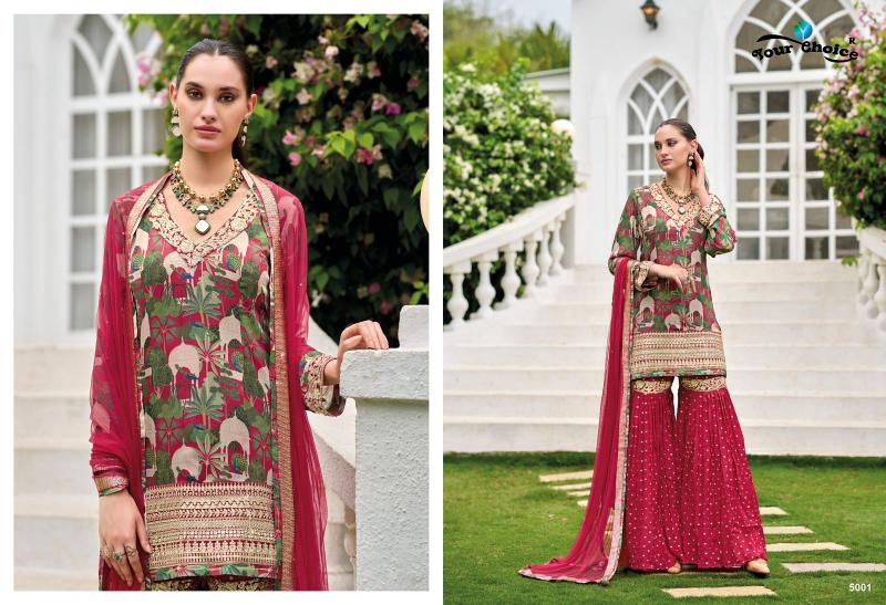 Your choice Ginni Vol 5 Catalog designer salwar kameez manufacturers surat
