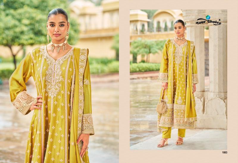 Your choice Kronis catalog wholesale dealers of salwar kameez in surat