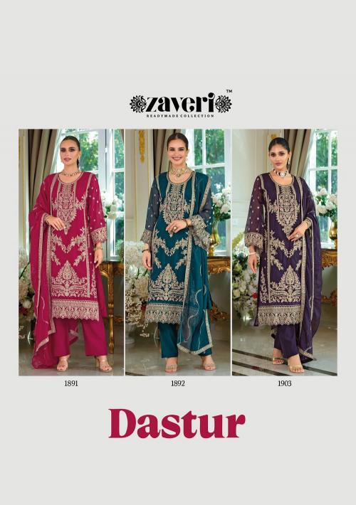 Zaveri Dastur catalog ready made salwar kameez wholesale in surat
